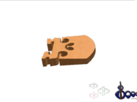 Dr G MKB Violin Bridge 1/4