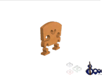 adjustable violin bridge 1/4