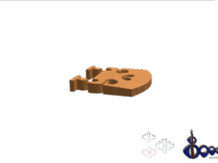 Violin Bridge Adjustable Model dr G Maple all sizes with height screws