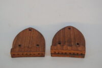 Bouzouki bridge, top nut and tailpiece