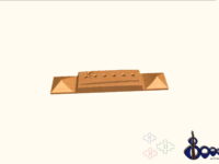 Bridge for acoustic guitar Parlor 2