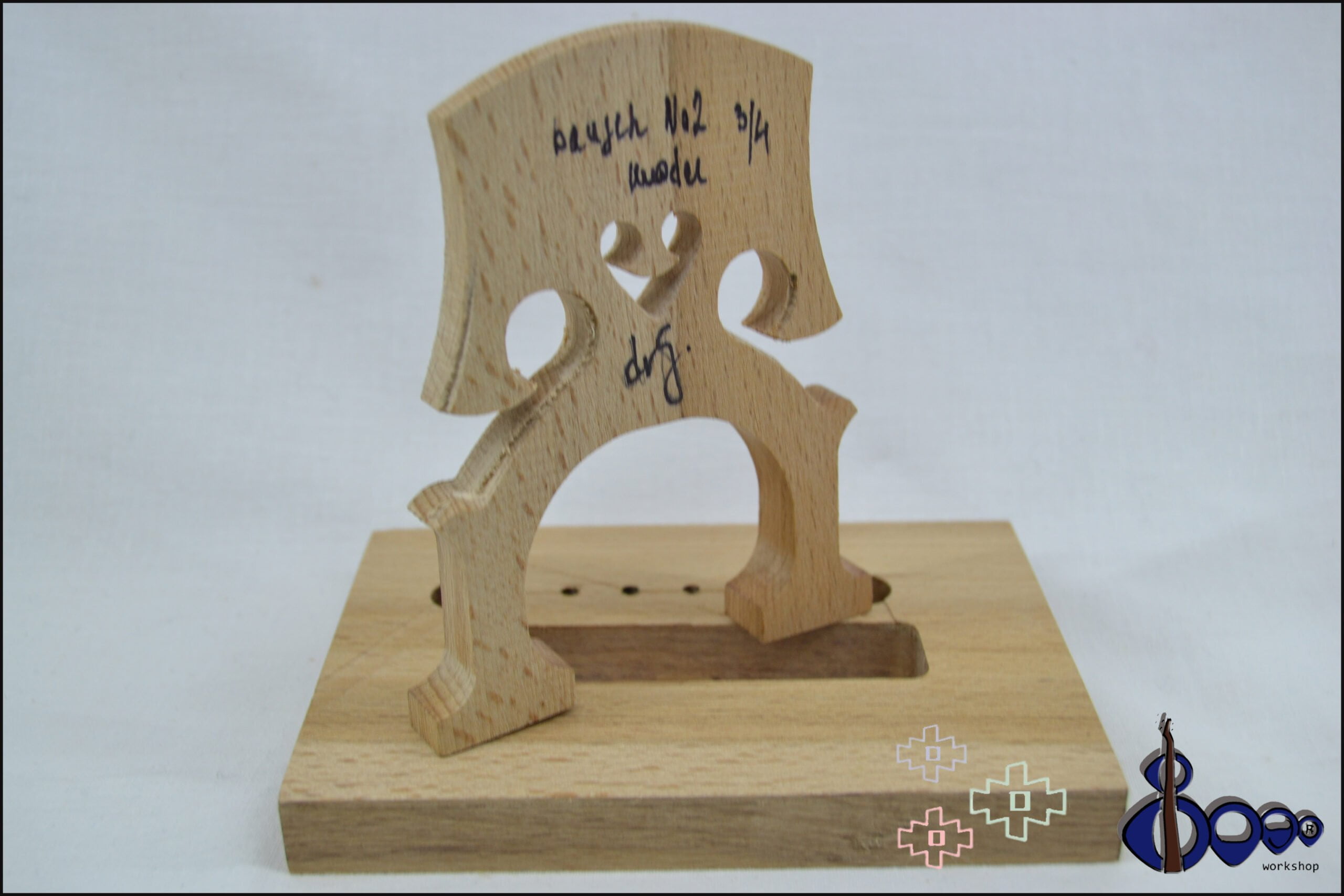 Cello bridge 1/4 Bausch 2 model