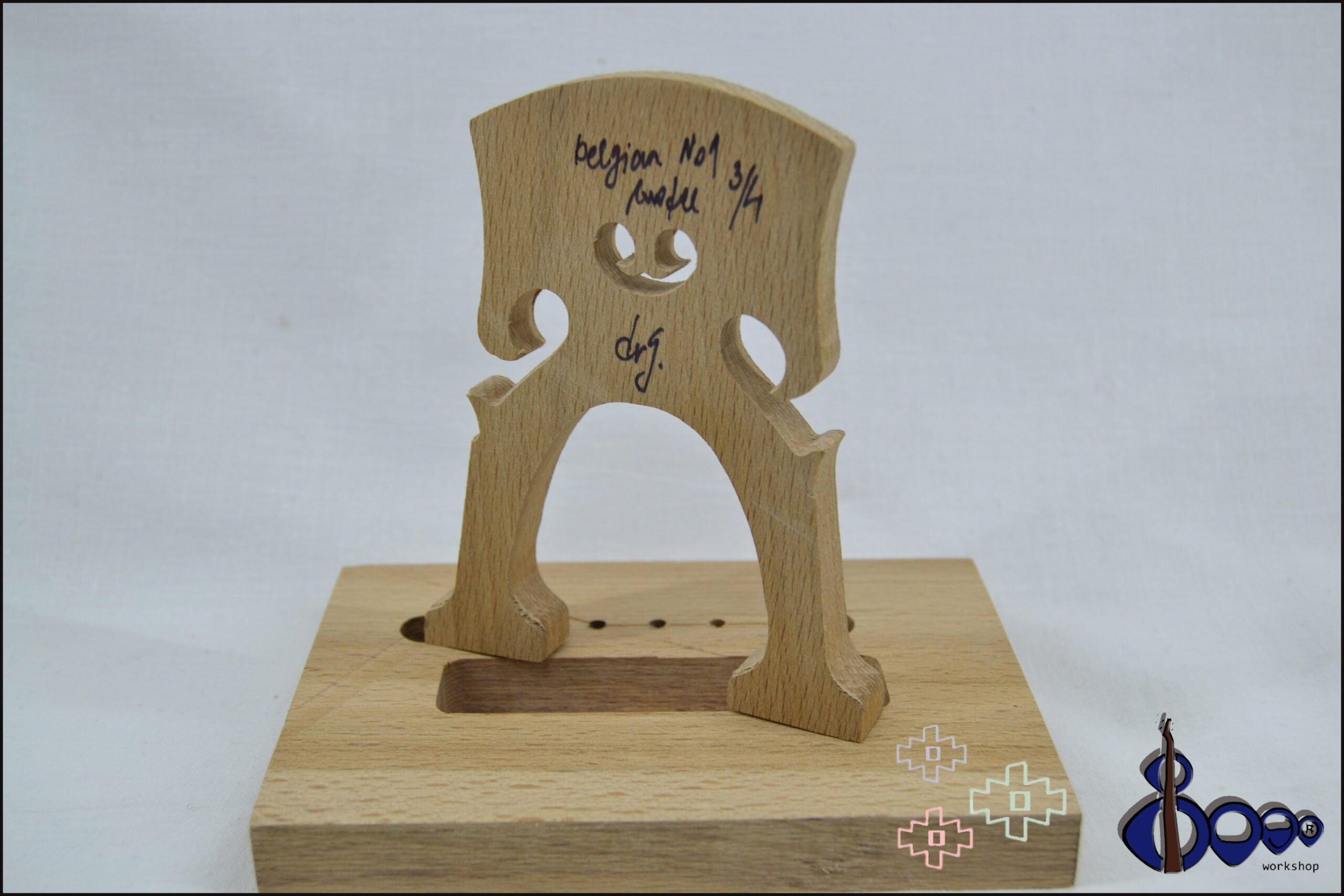 Cello bridge 1/4 Belgium 1 model