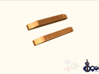 Compensating floating guitar bridge