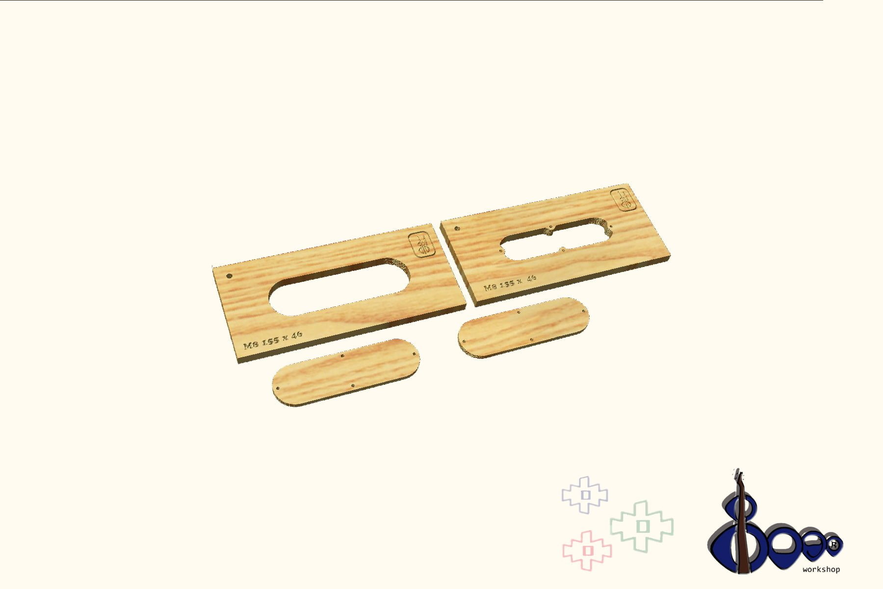Control Cavity Routing Set (M-39/15.5 x 4.60)