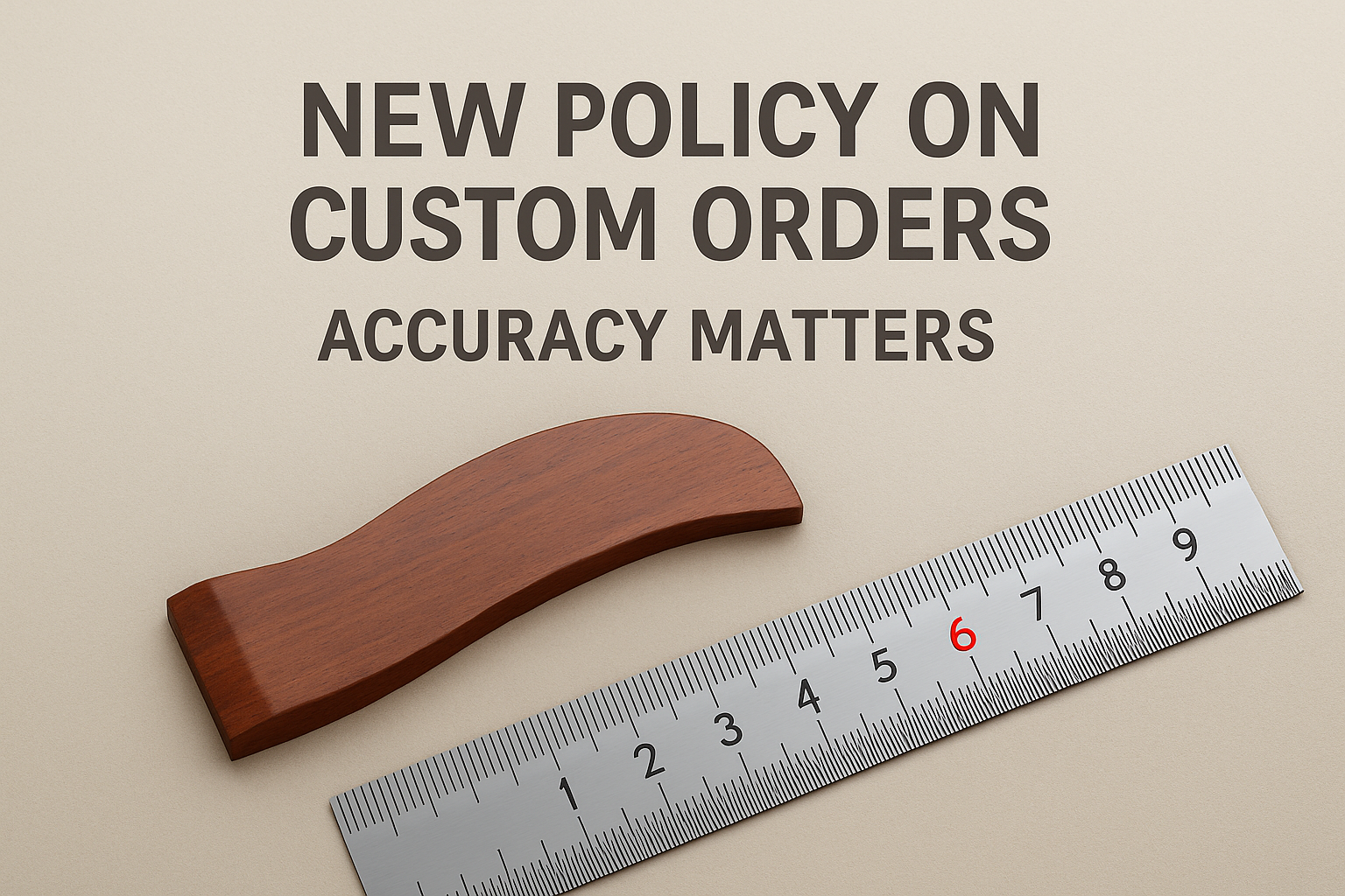 Custom Order Policy Update Custom Order Policy Update