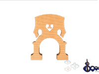 Double bass 1/2 bridge French 3 model