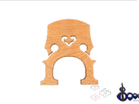 Double bass 1/2 bridge Vienna model