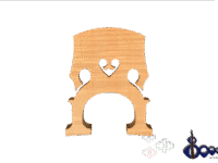 Double bass 1/4 bridge French 1 model