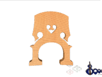 Double bass 1/4 bridge German model