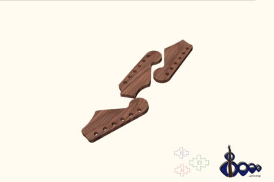 Fender headstock routing template (M-11/20)