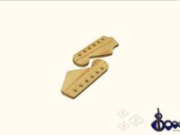 Fender headstock routing template (M-12/20)