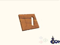 Fishman VT Powerbridge pickup routing template