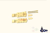Gibson ES-355 Headstock Routing template