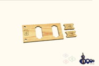 Gibson ES-355 Pickups routing template