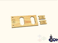 Gibson ES-355 Pickups routing template