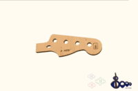 Headstock routing template for Fender J-STD