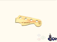 Headstock routing template for Fender P Bass AM Deluxe