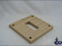 Routing template for plastic Battery box (one battery)