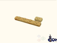 Schaller BM V tuners and tuners screws drilling template