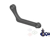 Thumb rest for Fender Jazz 4 post 2010 (M-2)