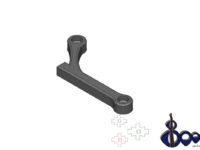 Thumb rest for Fender Jazz 4 post 2010 (M-6)