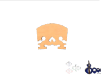 Violin Bridge 4/4 Baroque Model