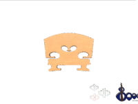 Violin Bridge Cutted Model