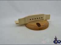 Western acoustic guitar bridge